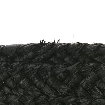 Saint Laurent Raffia Medium Panier Bag Black 12 of 12