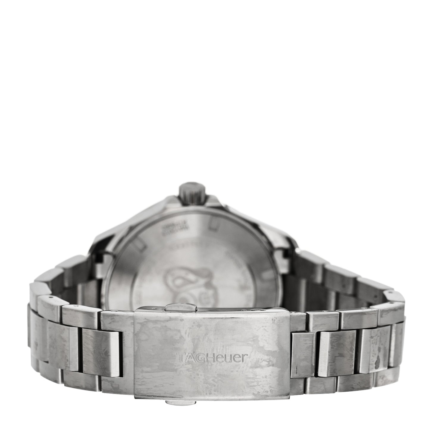 Stainless Steel 43mm Aquaracer 300M Automatic Watch White WAY2013