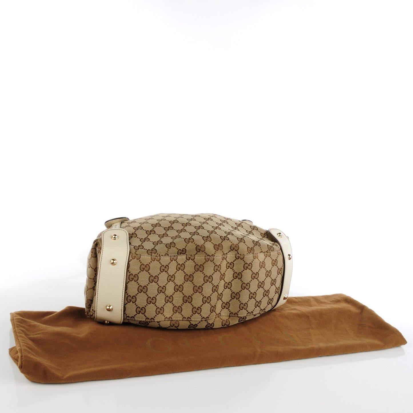 Monogram Small Pelham Shoulder Bag Off White