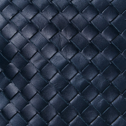 Bottega Veneta Nappa Intrecciato VN Crossbody Messenger Bag Navy 13 of 19