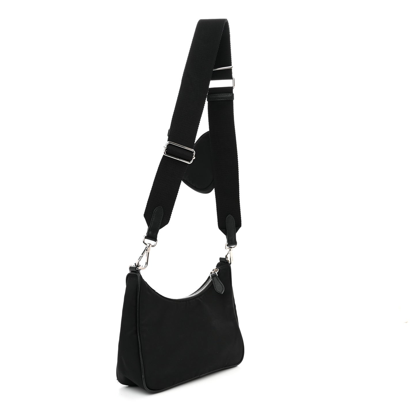 Nylon Re-Edition 2005 Shoulder Bag Black