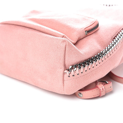 Stella McCartney Shaggy Deer Mini Falabella Backpack Pink 6 of 8