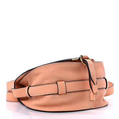 Chloe Calfskin Mini Marcie Round Crossbody Bag Peach Bloom 4 of 9