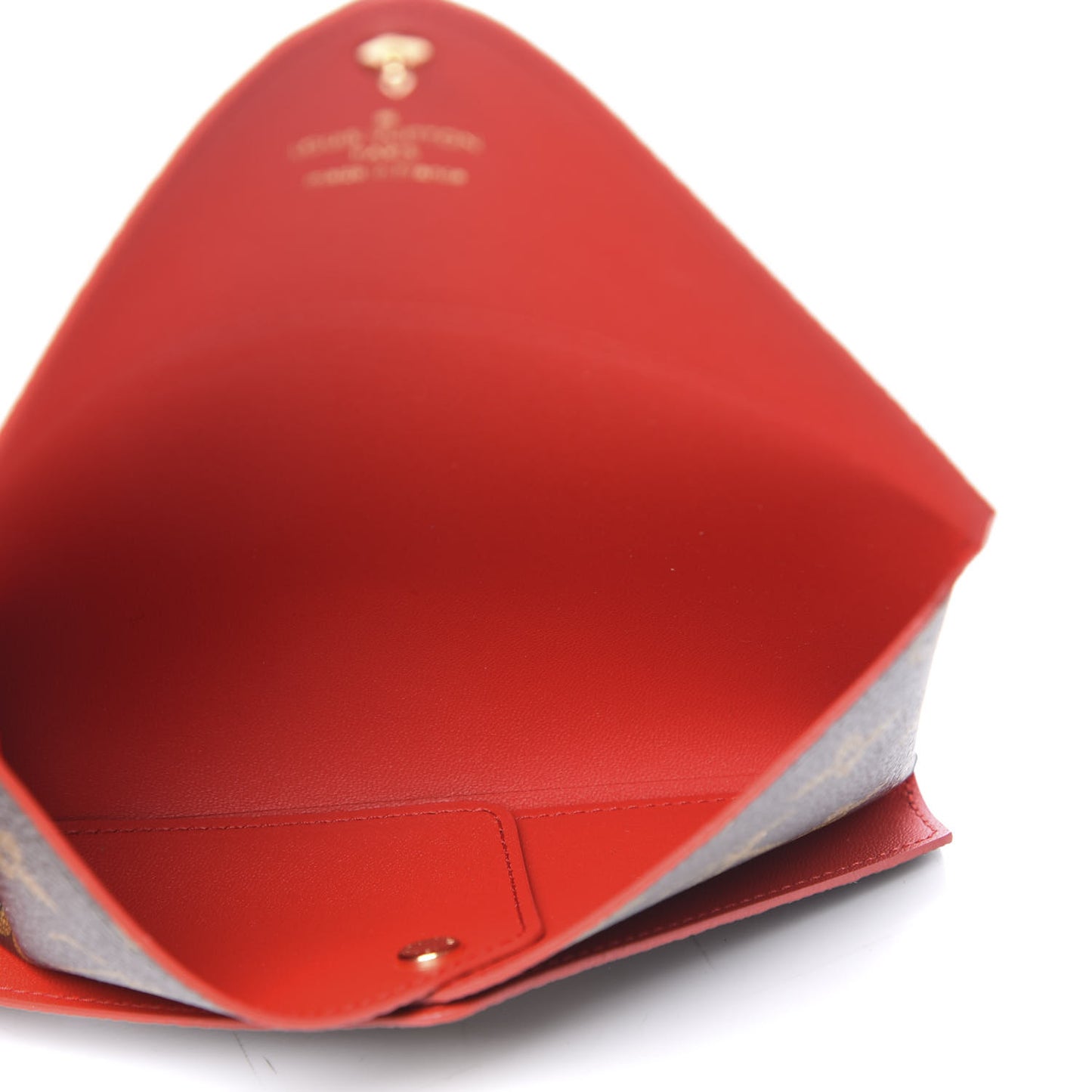 Monogram Medium Kirigami Pochette Insert Coquelicot