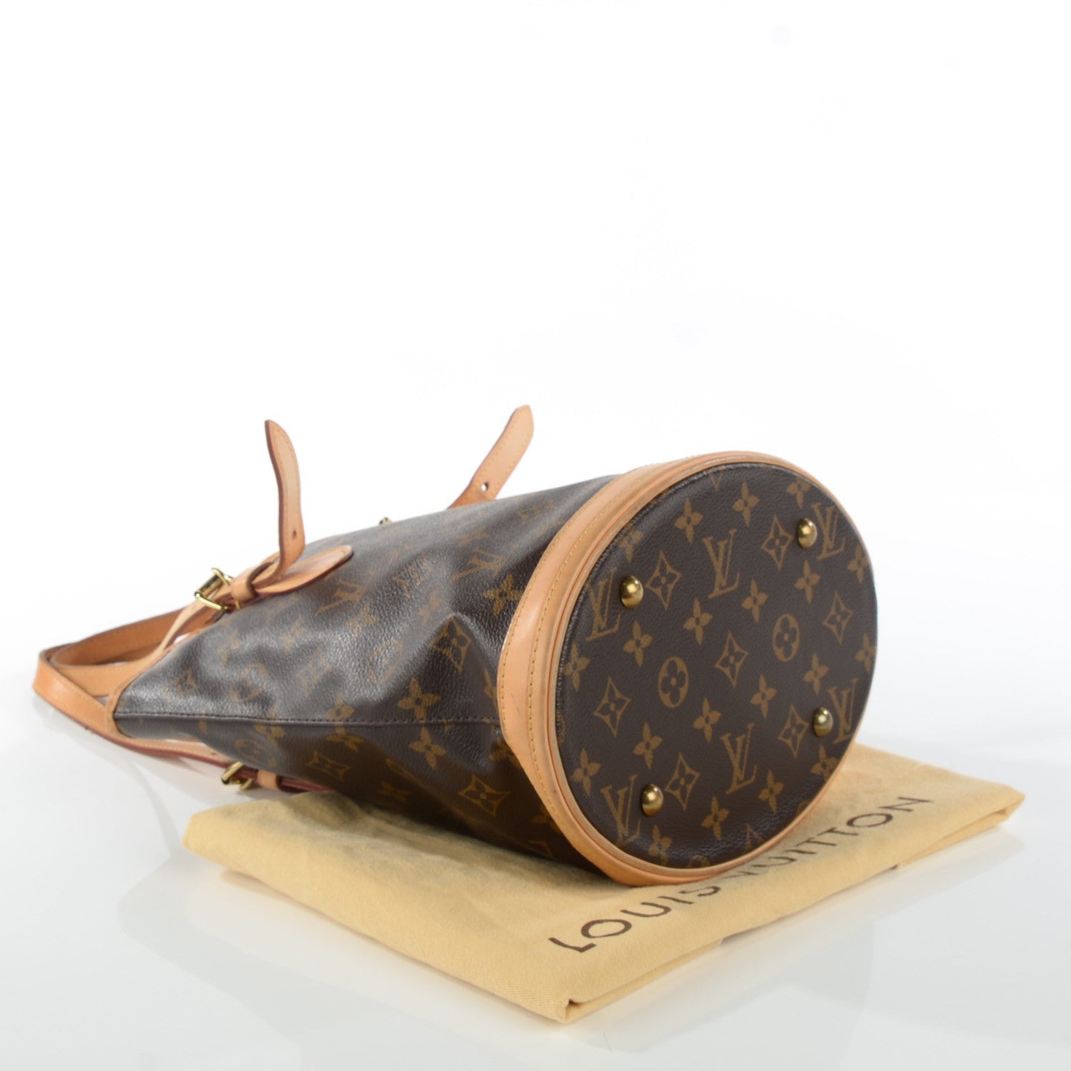 Louis Vuitton Monogram Petit Bucket 23 6 of 11