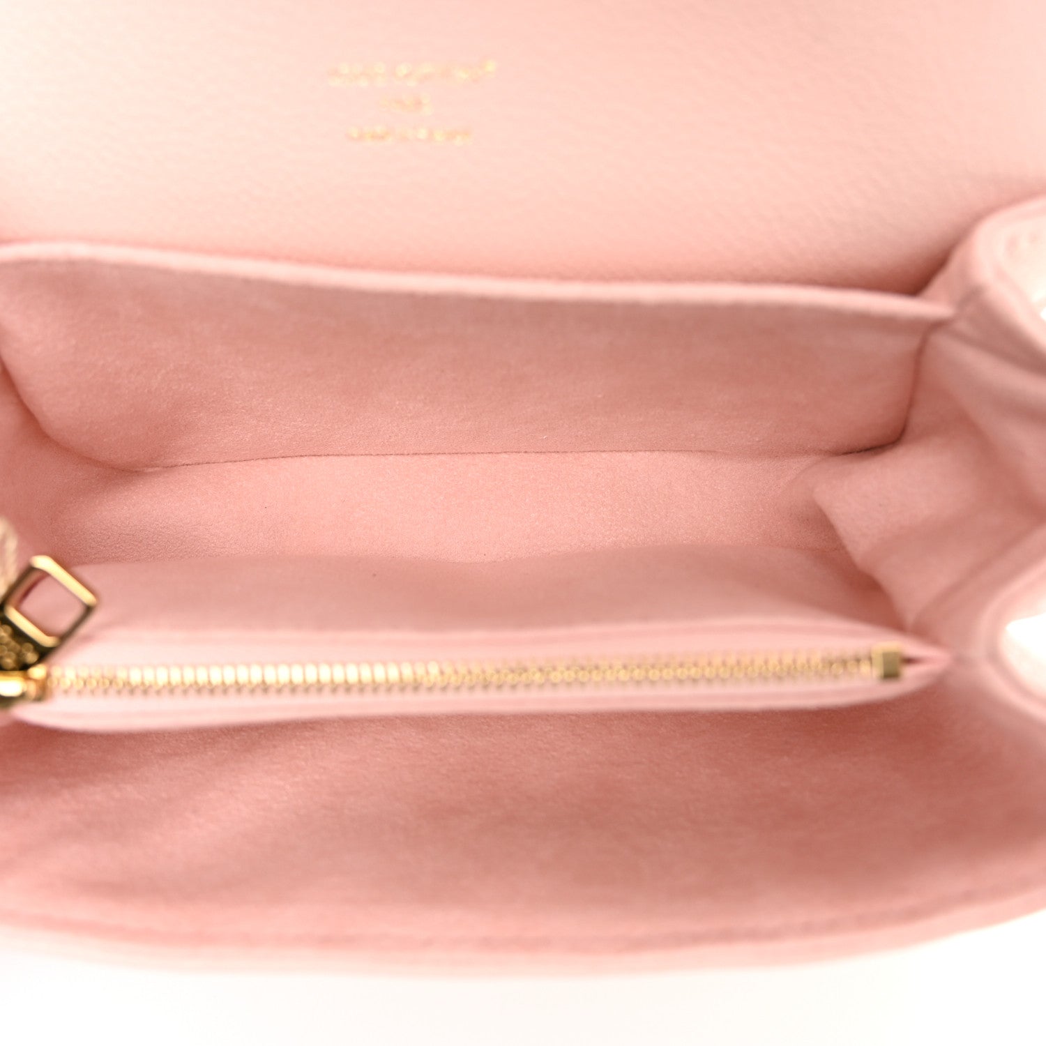 Louis Vuitton Empreinte Monogram Giant Pochette Metis East West Pink Beige 5 of 10