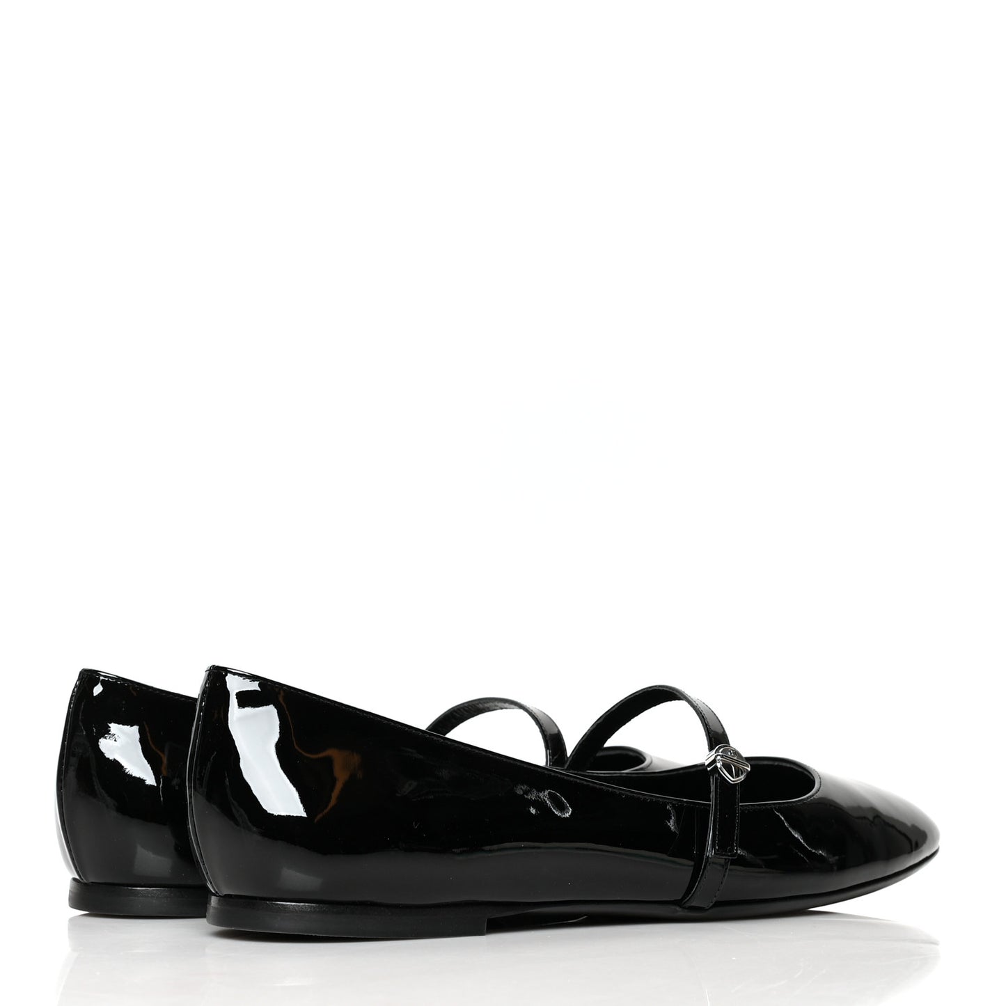 Patent Uniformes Ballet Flats 41 Black