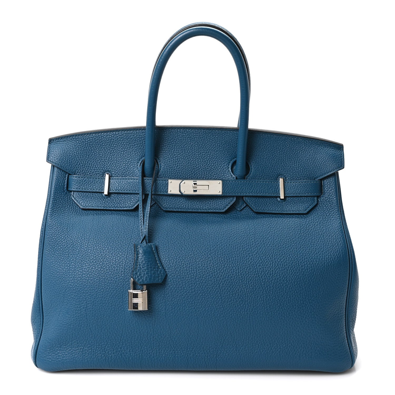 Hermes Togo Birkin 35 Bleu Izmir 1 of 10