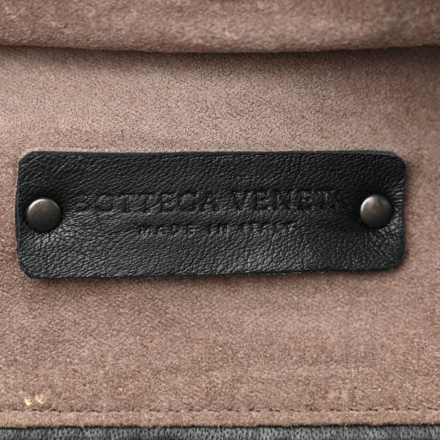 Nappa Intrecciato Ayers Brick Tote Black