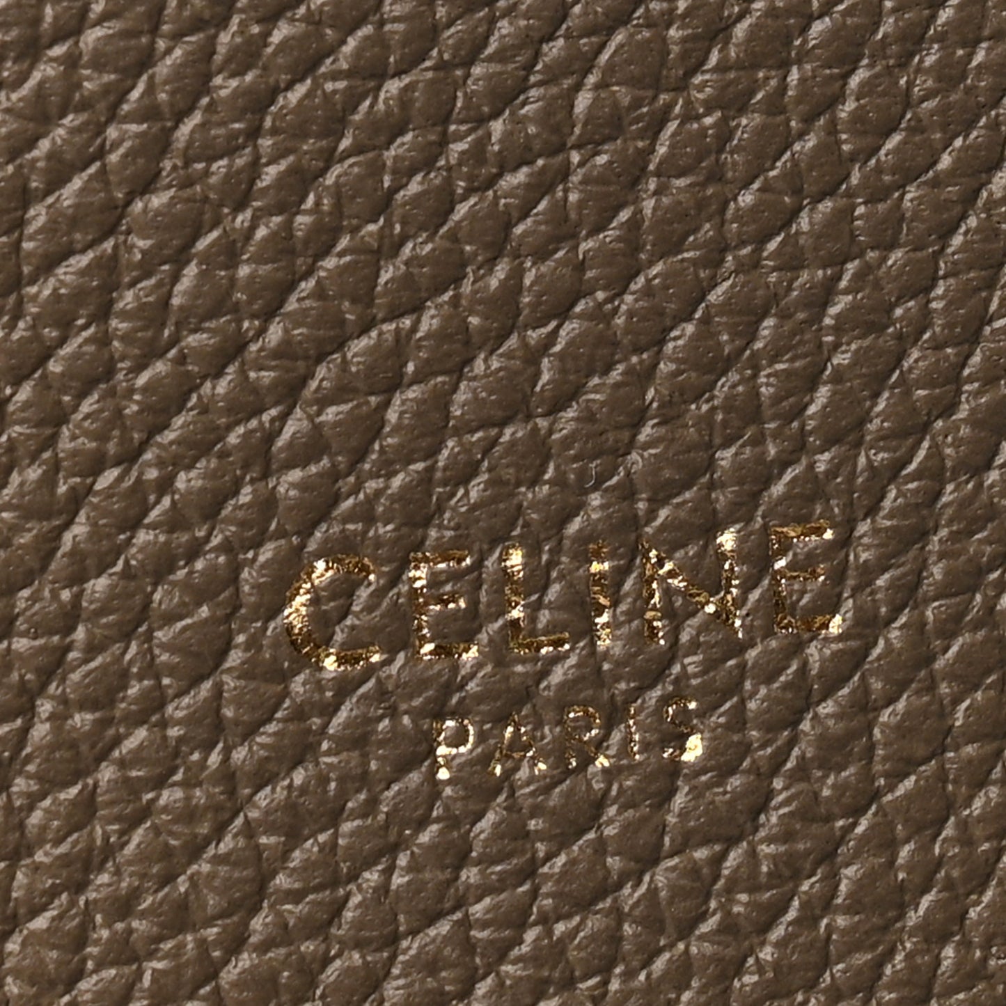 Soft Grained Calfskin Medium Belt Cabas Phantom Taupe