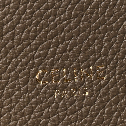Celine Soft Grained Calfskin Medium Belt Cabas Phantom Taupe 6 of 12