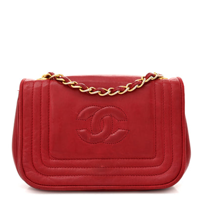 Chanel Lambskin Mini CC Timeless Flap Red 1 of 16