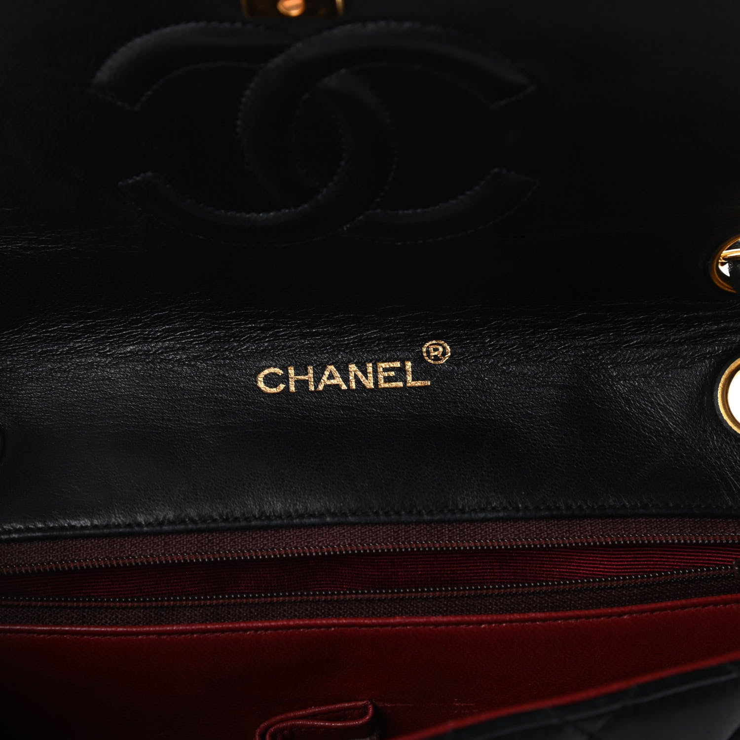 Chanel Lambskin Quilted Small Single Flap Black 8 of 11