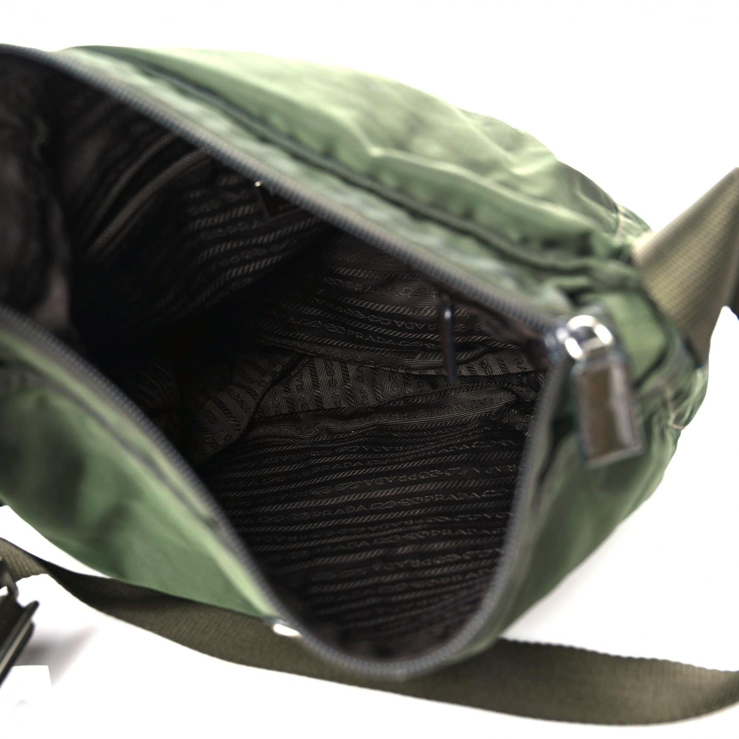 Tessuto Nylon Hobo Green
