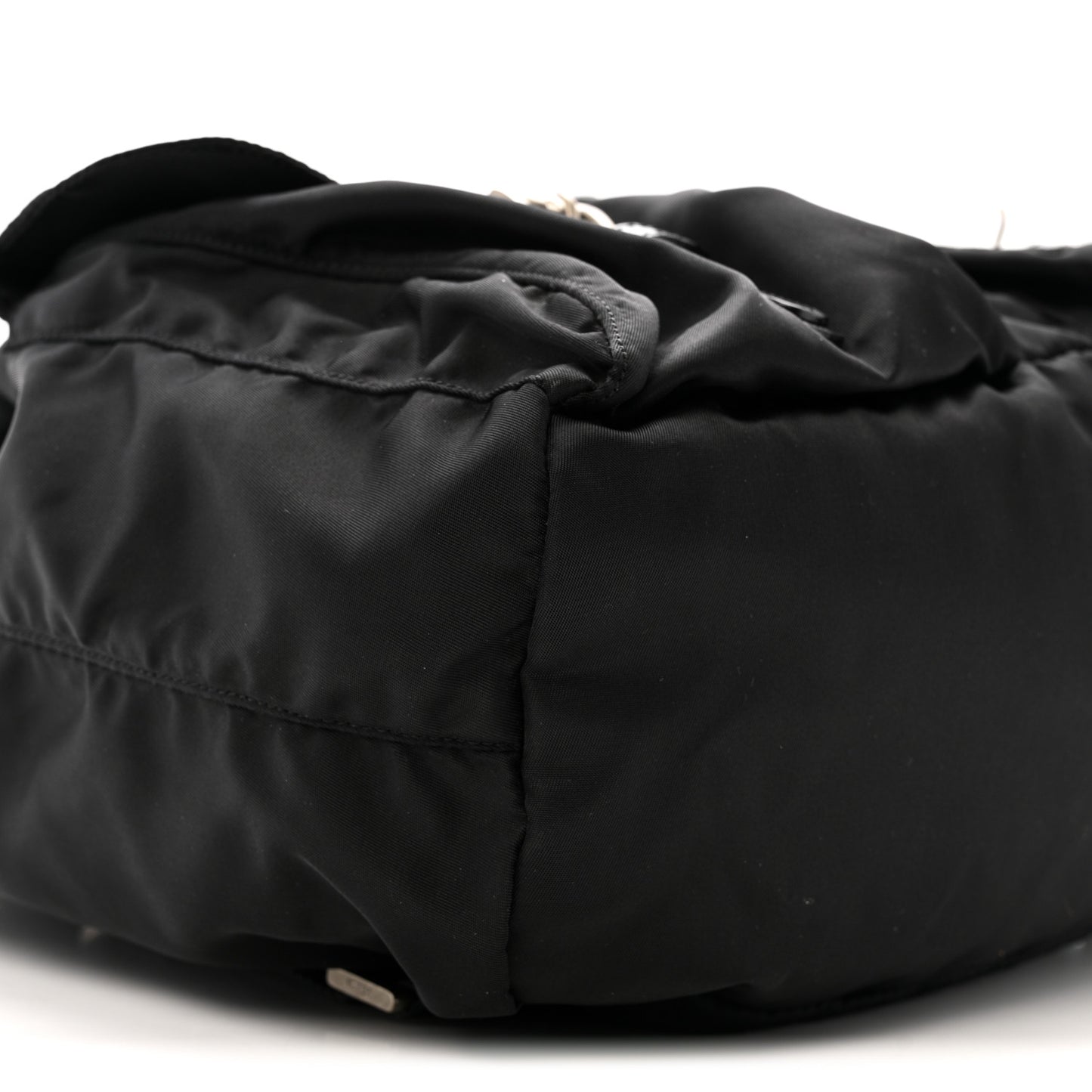Nylon Vela Medium Backpack Black