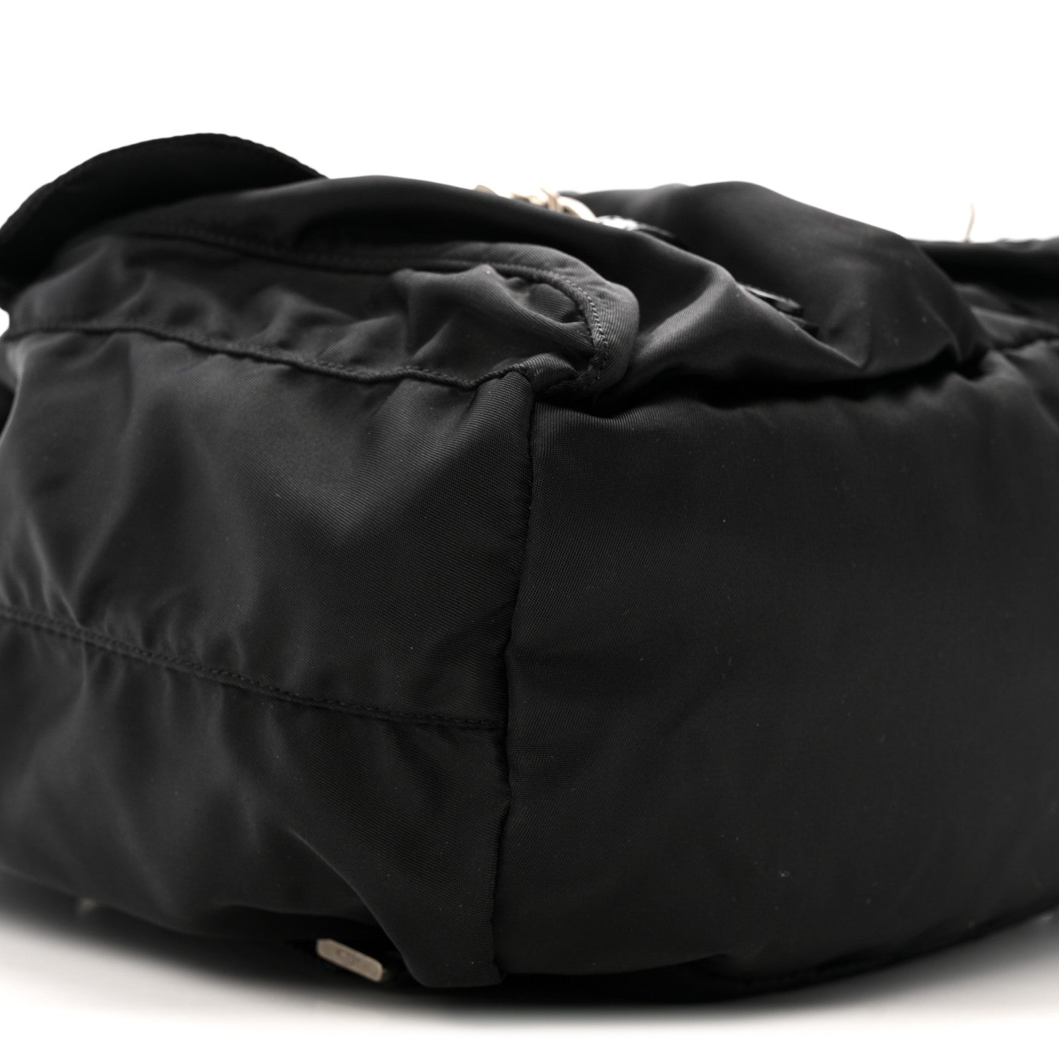 Prada Nylon Vela Medium Backpack Black 9 of 14