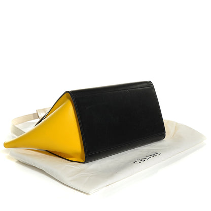 Celine Satin Calfskin Small Tri-Color Trapeze Sun 4 of 9
