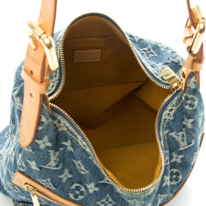 Louis Vuitton Denim Baggy GM Blue 5 of 8