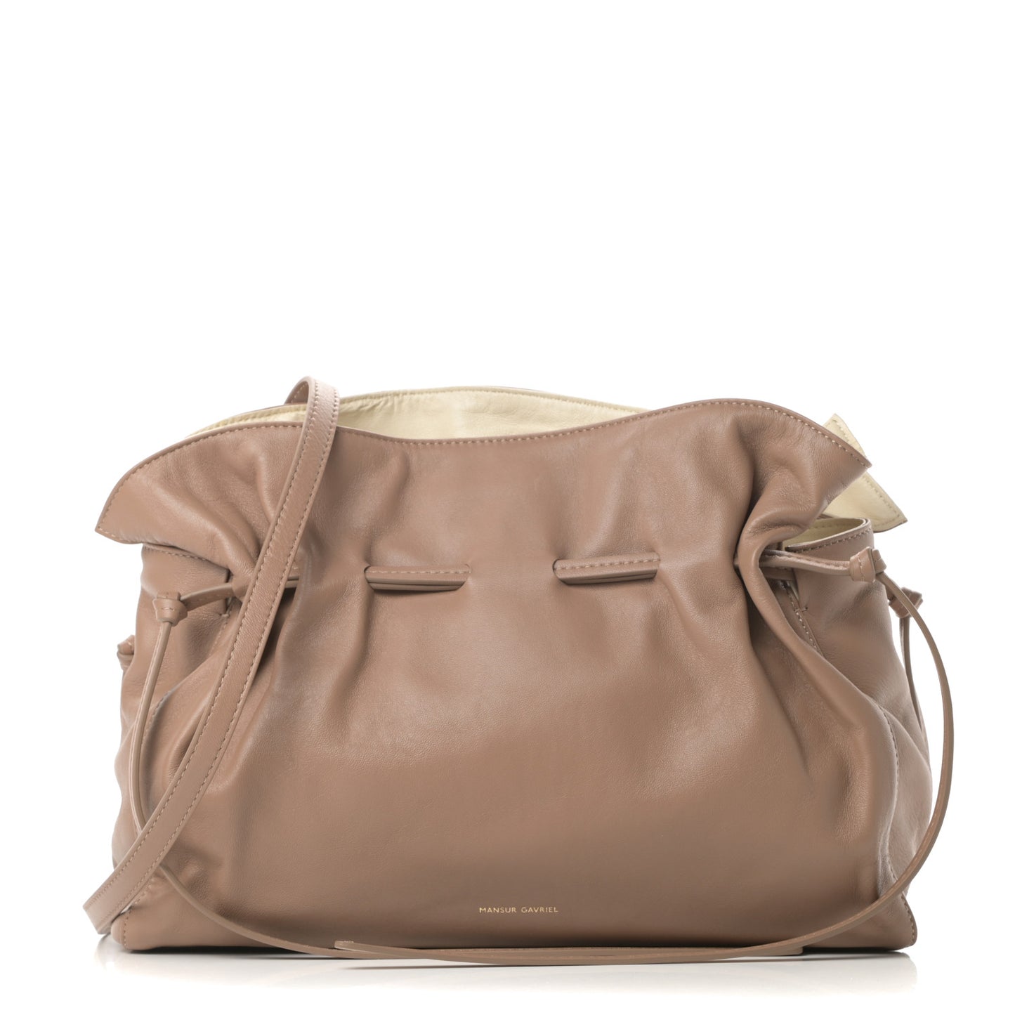 Lambskin Mini Protea Bag Biscotto