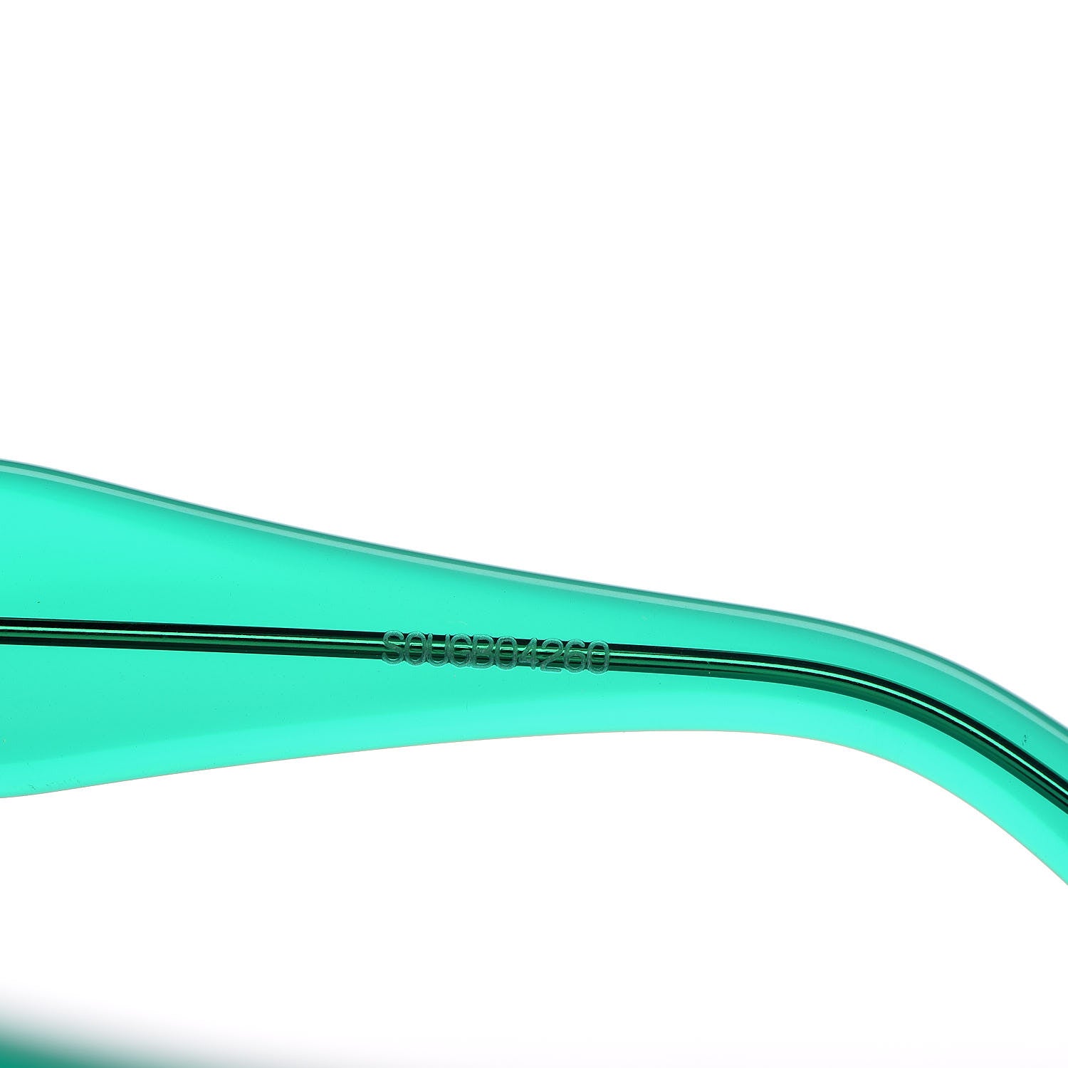 Gucci Square Web Frame GG0178S Sunglasses Green Red 6 of 7