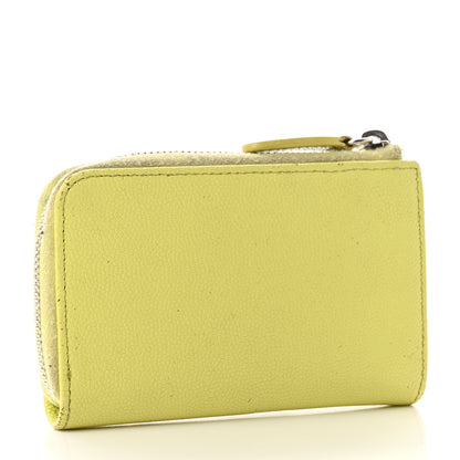 Chanel Caviar Key Holder Case Light Pink Light Green 3 of 11