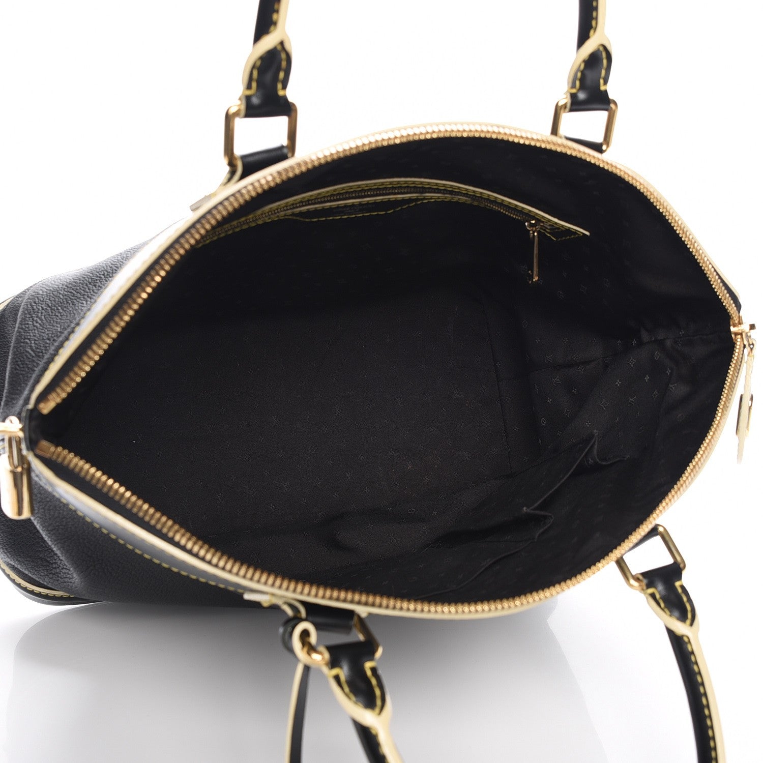 Louis Vuitton Suhali Lockit MM Black 5 of 7
