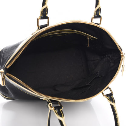 Louis Vuitton Suhali Lockit MM Black 5 of 7