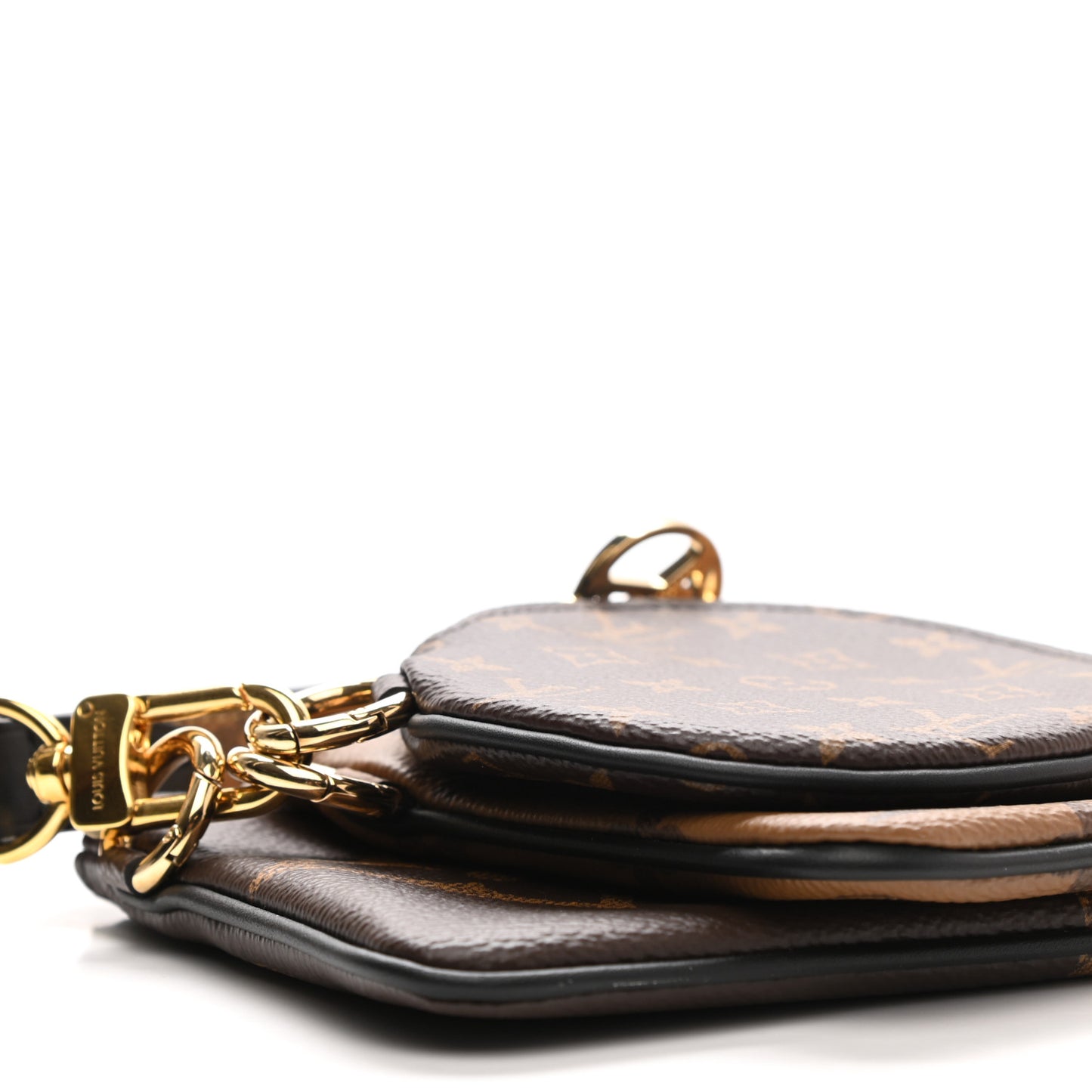 Reverse Monogram Giant Trio Pouch