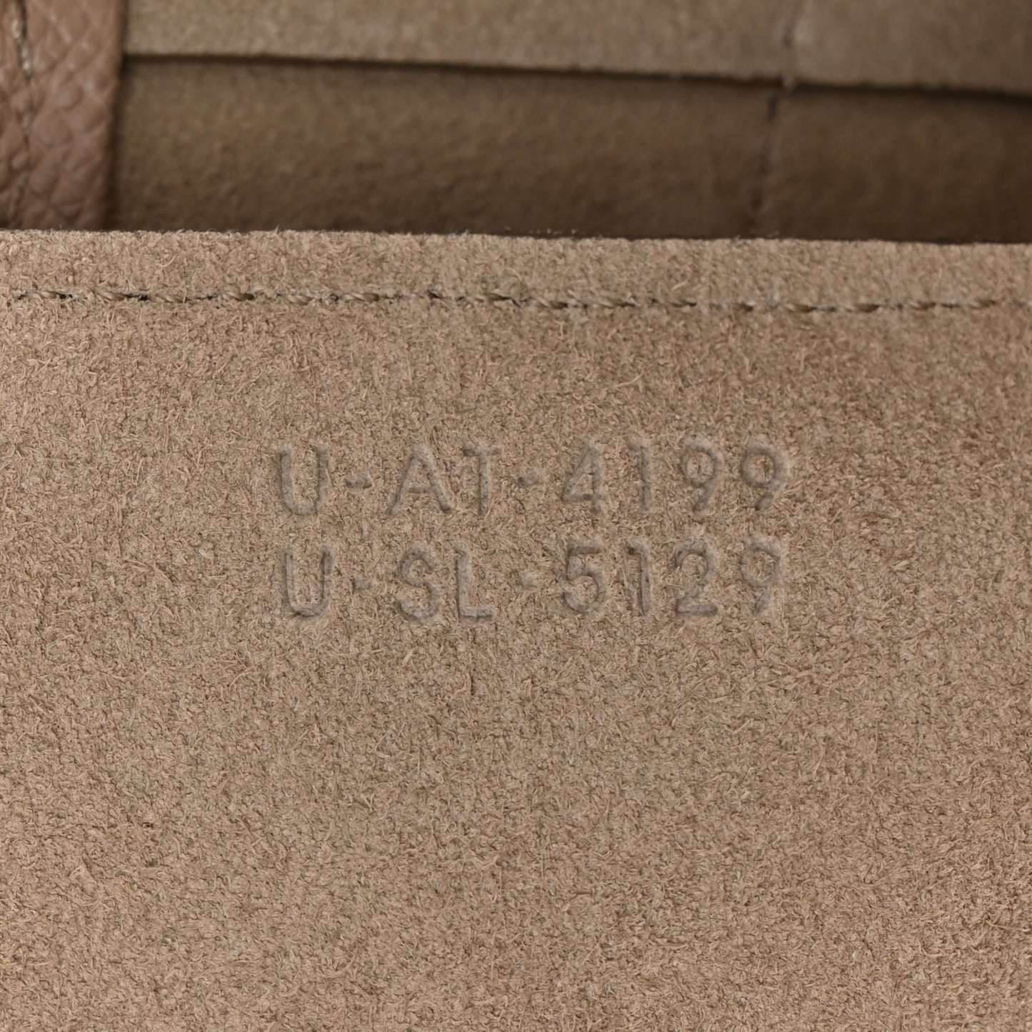Grained Calfskin Mini Belt Bag Light Taupe