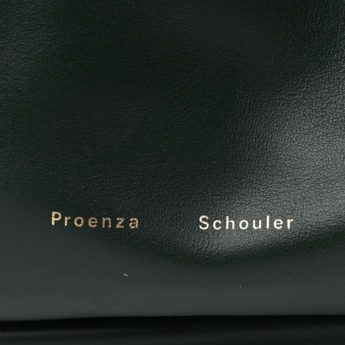 Calfskin XL Ruched Tote Petrol Green