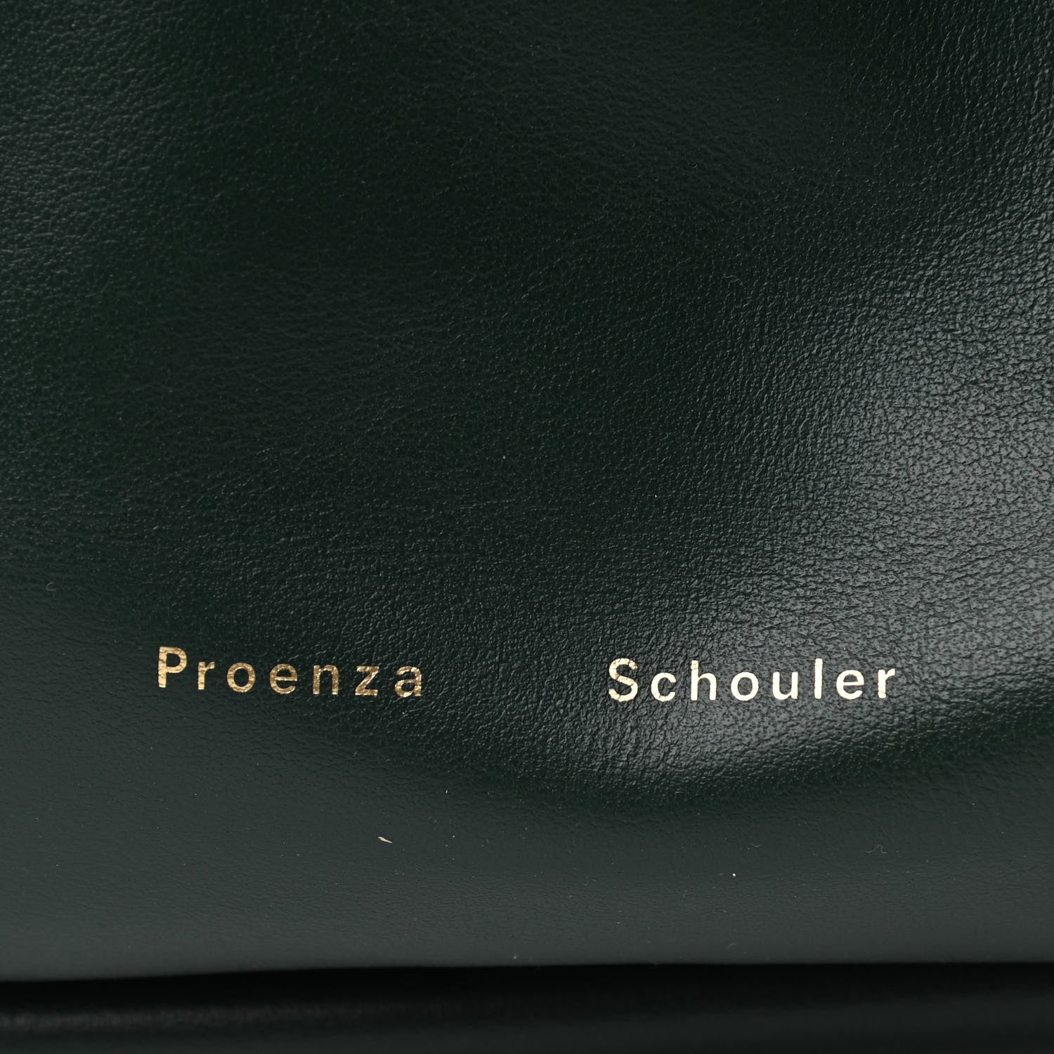 Proenza Schouler Calfskin XL Ruched Tote Petrol Green 6 of 9