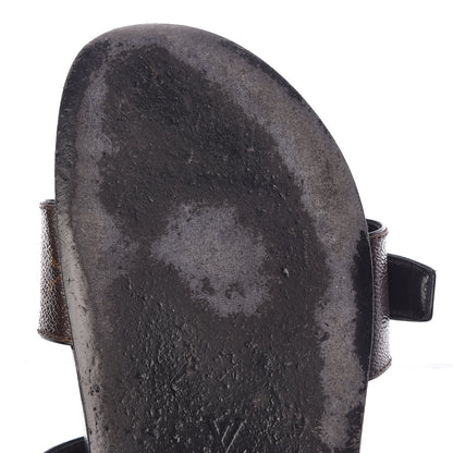 Louis Vuitton Monogram Bom Dia Mule Sandals 42 Black 9 of 12