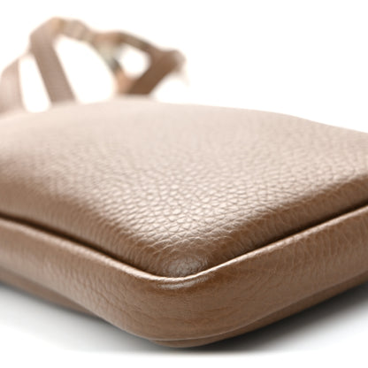 Burberry Grainy Calfskin Phone Pouch Earth 8 of 9