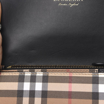 Burberry Vintage Check Continental Wallet Black 8 of 8