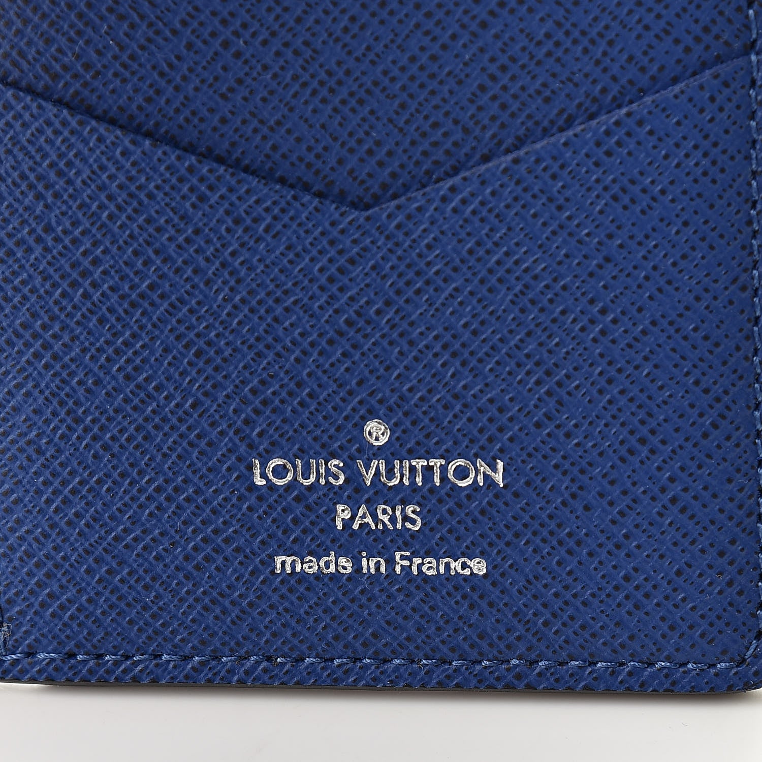Louis Vuitton Taigarama Pocket Organizer NM Cobalt 6 of 8