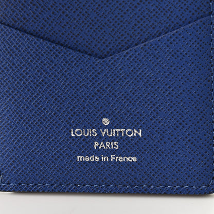 Louis Vuitton Taigarama Pocket Organizer NM Cobalt 6 of 8