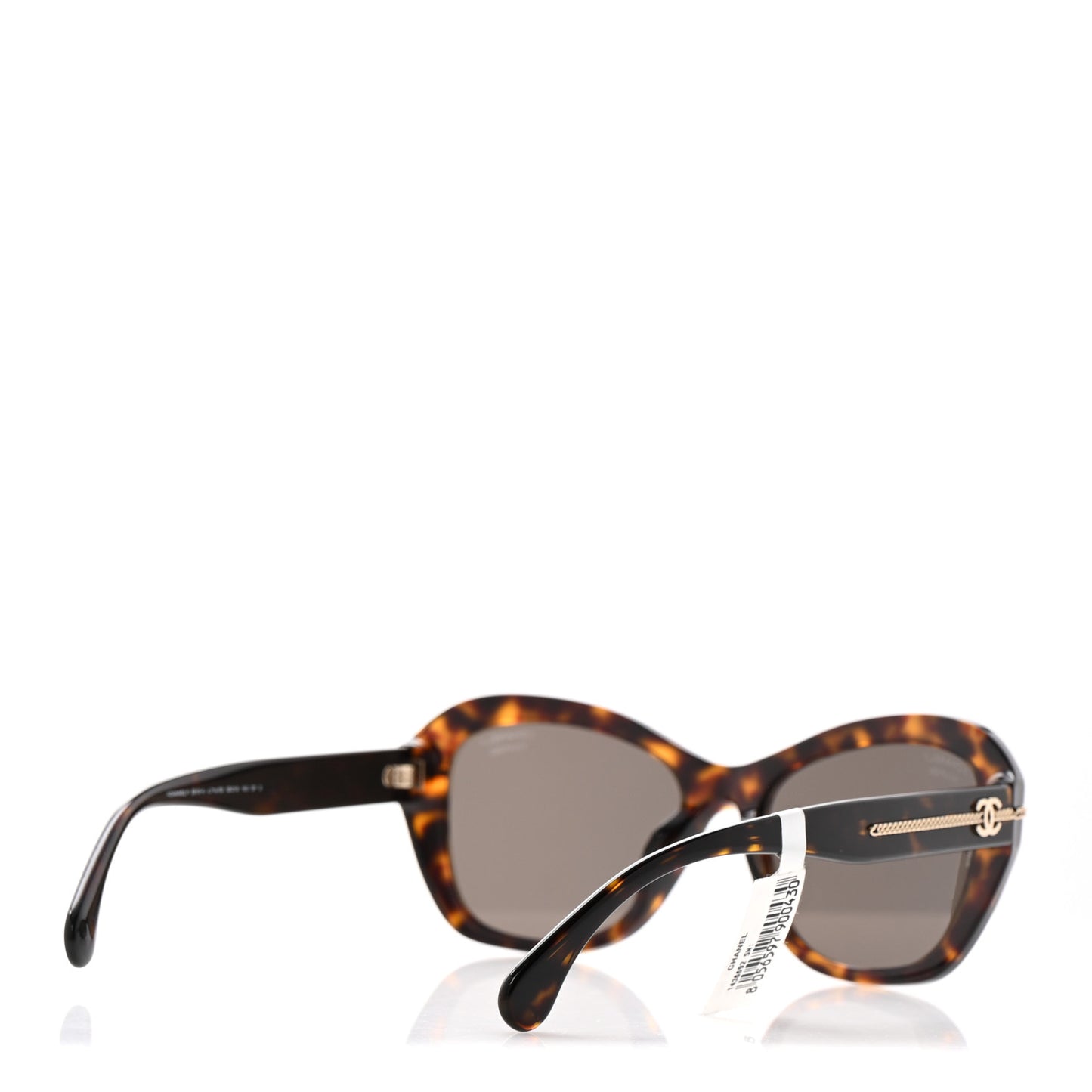 Acetate Polarized CC Butterfly Sunglasses 5510 Dark Tortoise Dark Tortoise