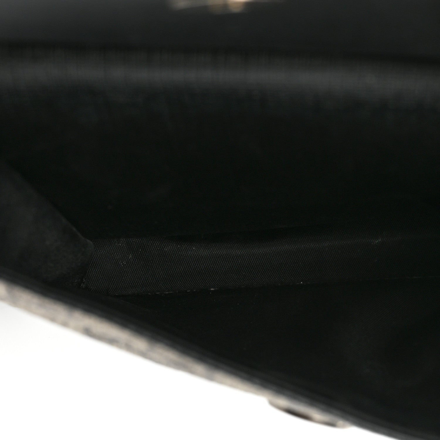 Gucci GG Supreme Monogram Web Belt Bag Black 6 of 11