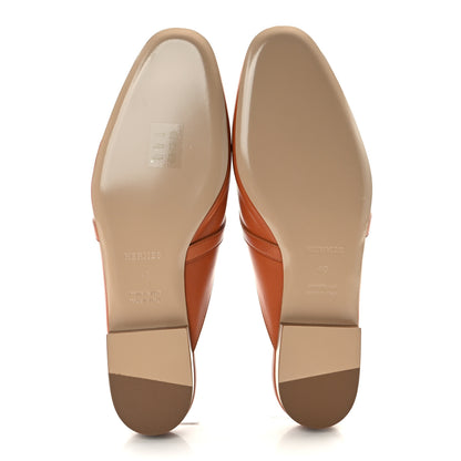 Hermes Heritage Calfskin Oz Mules 40 Natural 5 of 9