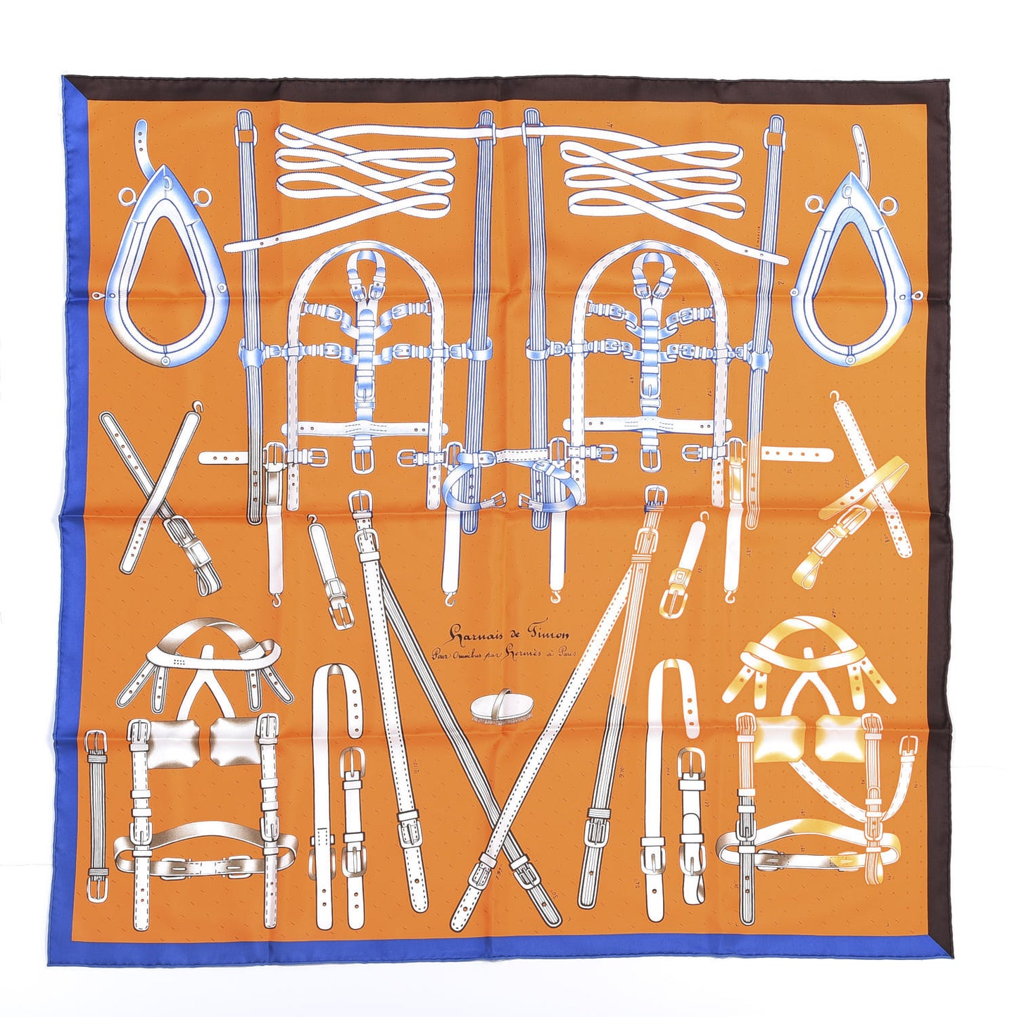 Silk Harnais De Timon Scarf 90