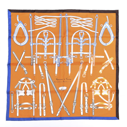 Hermes Silk Harnais De Timon Scarf 90 1 of 4