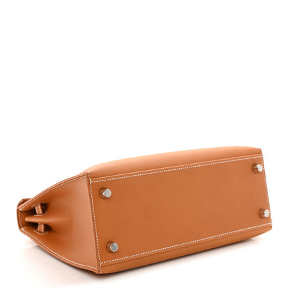 Hermes Vache Natural Kelly Sellier 25 Natural Sable 4 of 10