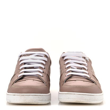 Christian Dior Calfskin Dior Star Ors Low Top Sneakers 35 Nude 3 of 11