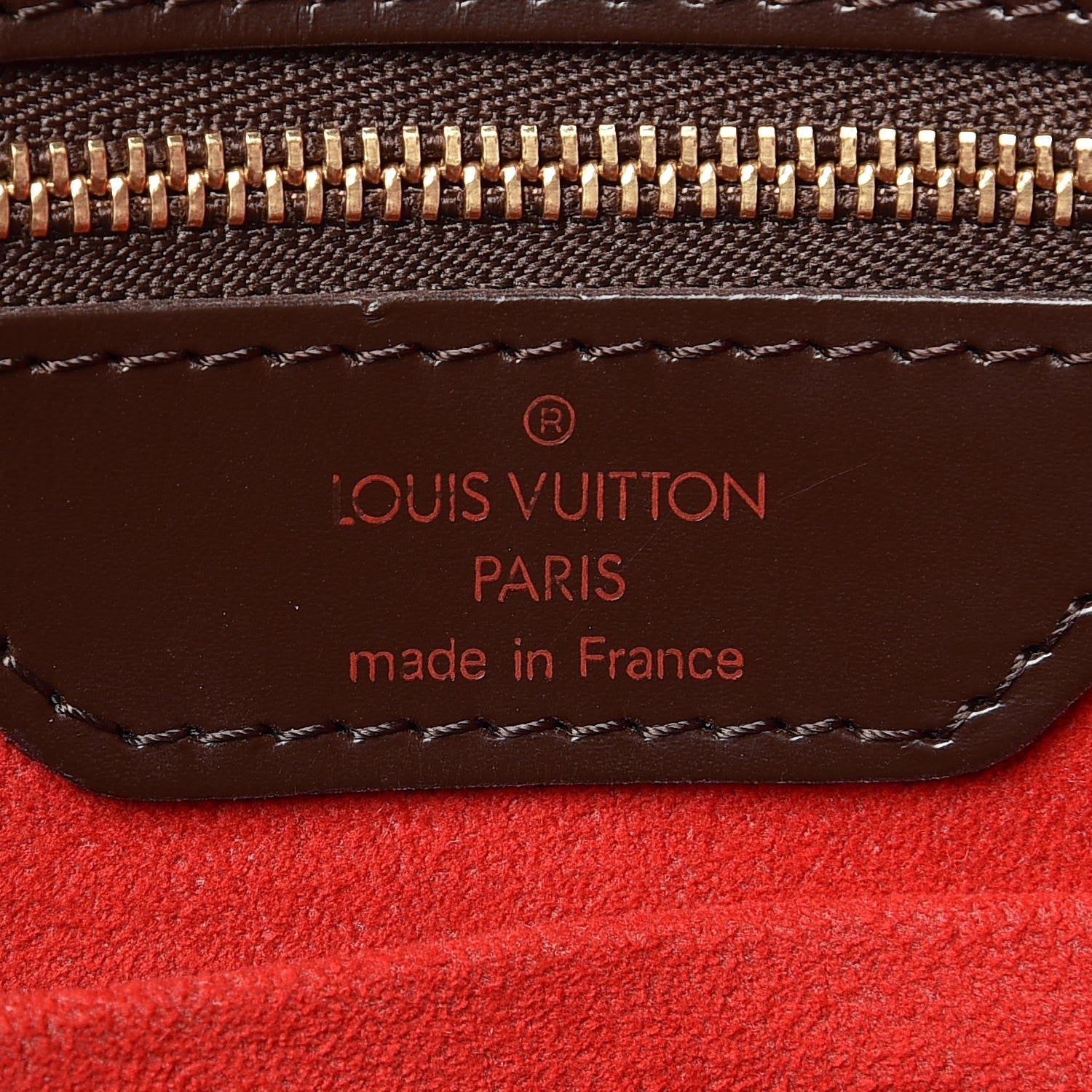 Louis Vuitton Damier Ebene Hampstead GM 7 of 9