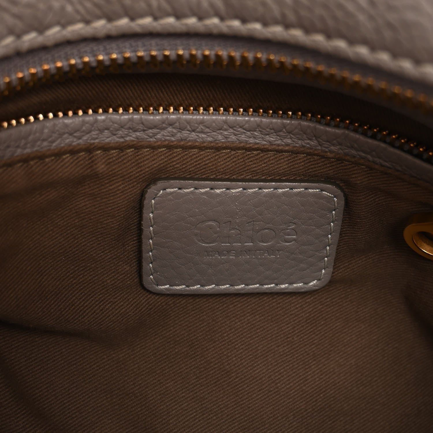 Chloe Calfskin Medium Marcie Satchel Cashmere Grey 5 of 10