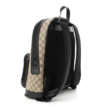 Gucci GG Supreme Monogram Medium Backpack Black 3 of 10