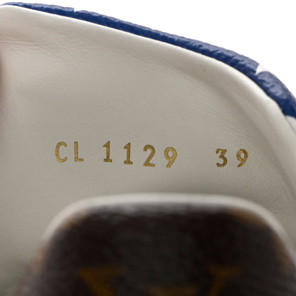 Louis Vuitton Monogram Escale Time Out Sneakers 39 Blue 6 of 16