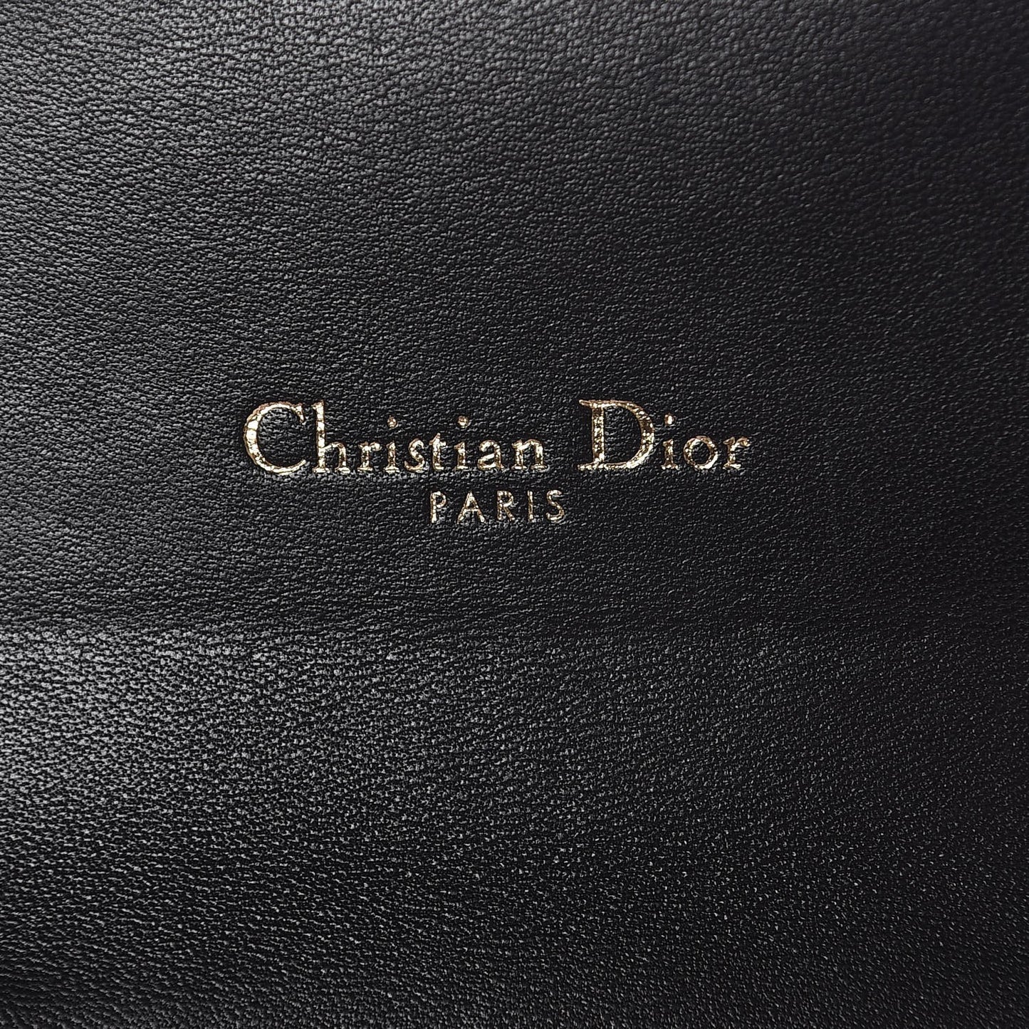 Lambskin Cannage Miss Dior Promenade Compact Wallet Black