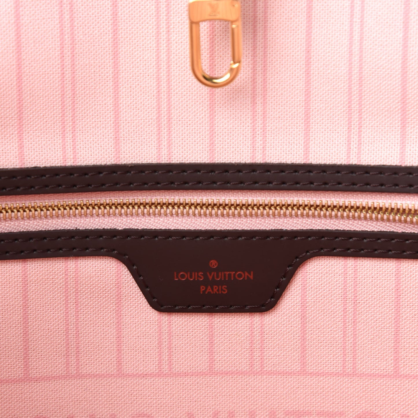 Damier Ebene Neo Neverfull MM Rose Ballerine