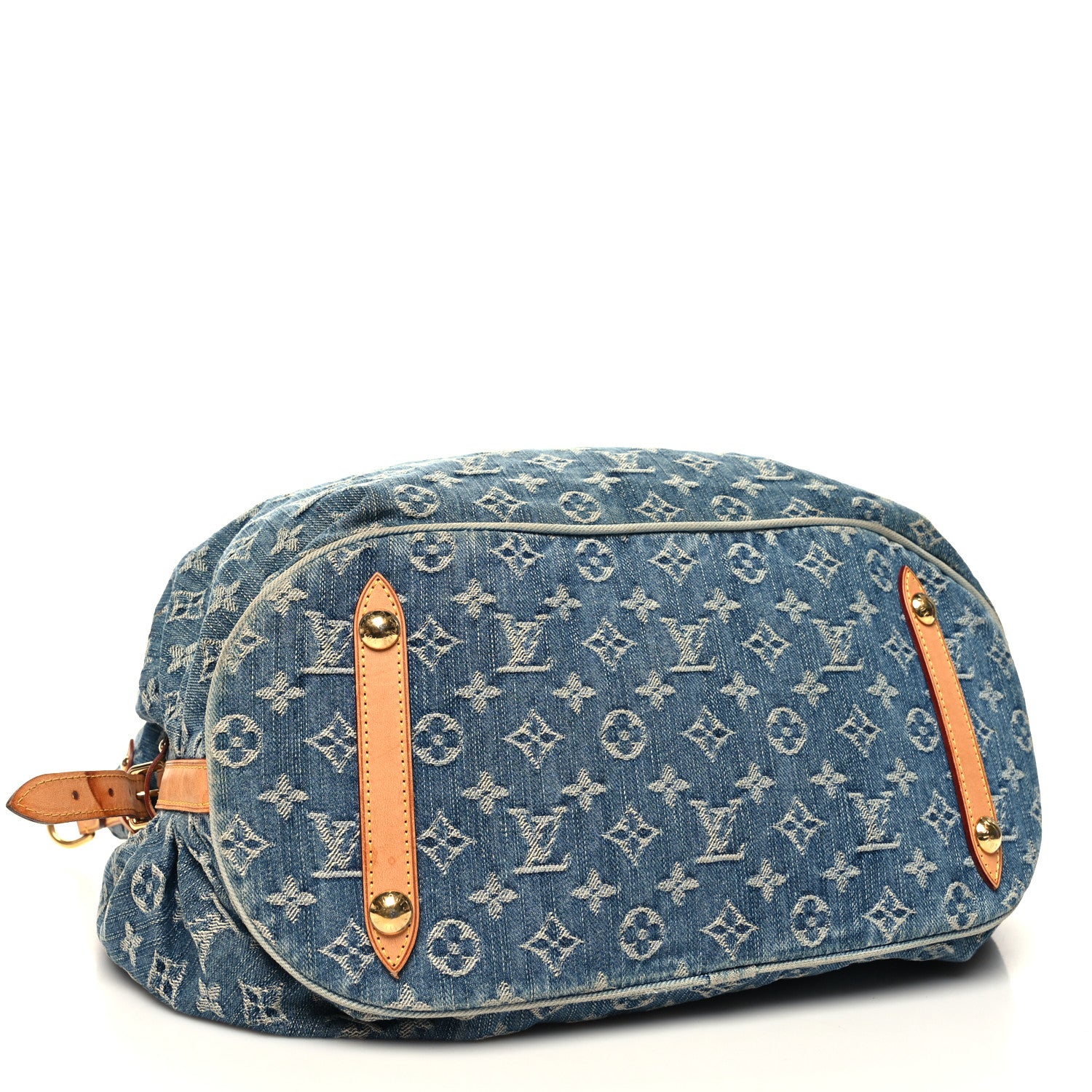Louis Vuitton Denim Mahina XL Blue 4 of 13